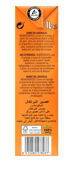 100% Orange Juice