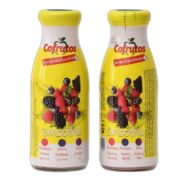 Smoothie Frambuesa - Arándano - Mora