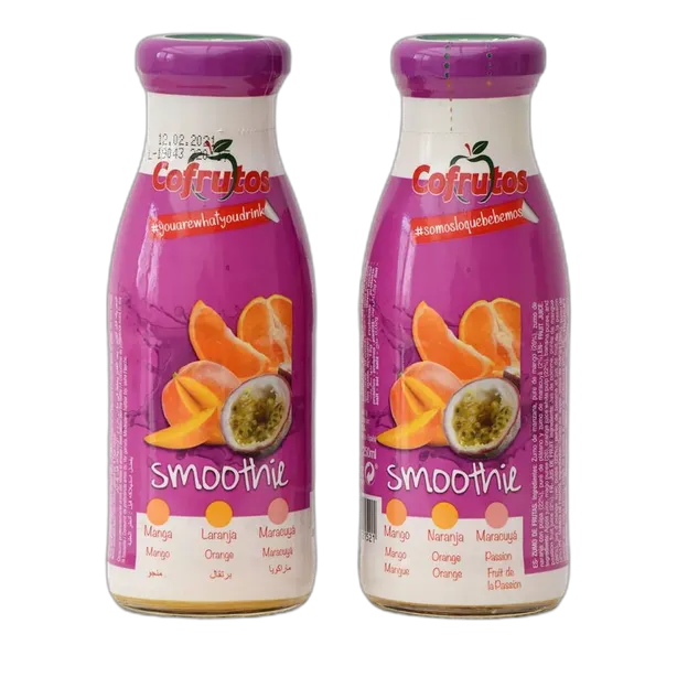 Smoothie Mangue - Orange - Fruit de la Passion
