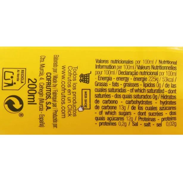 Mango Nectar Small Bottle