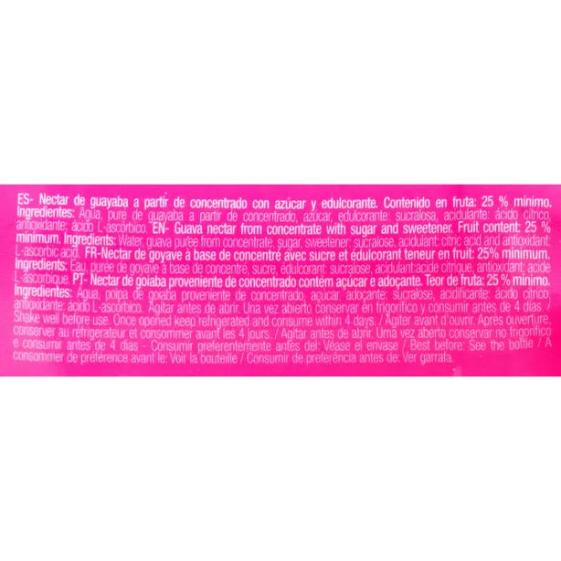 Nectar de Goyave Petite bouteille