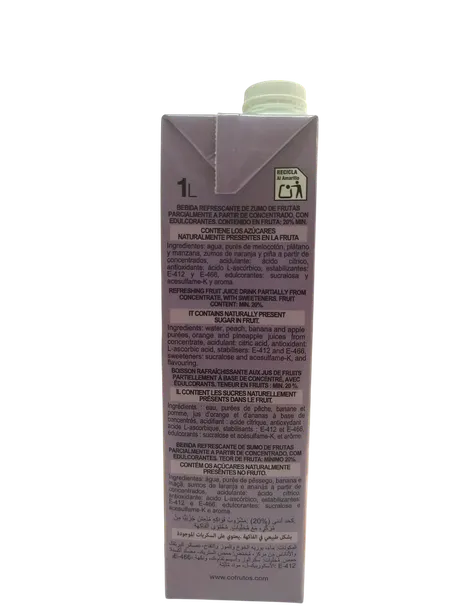 Bebida refrescante de zumo Multifrutas